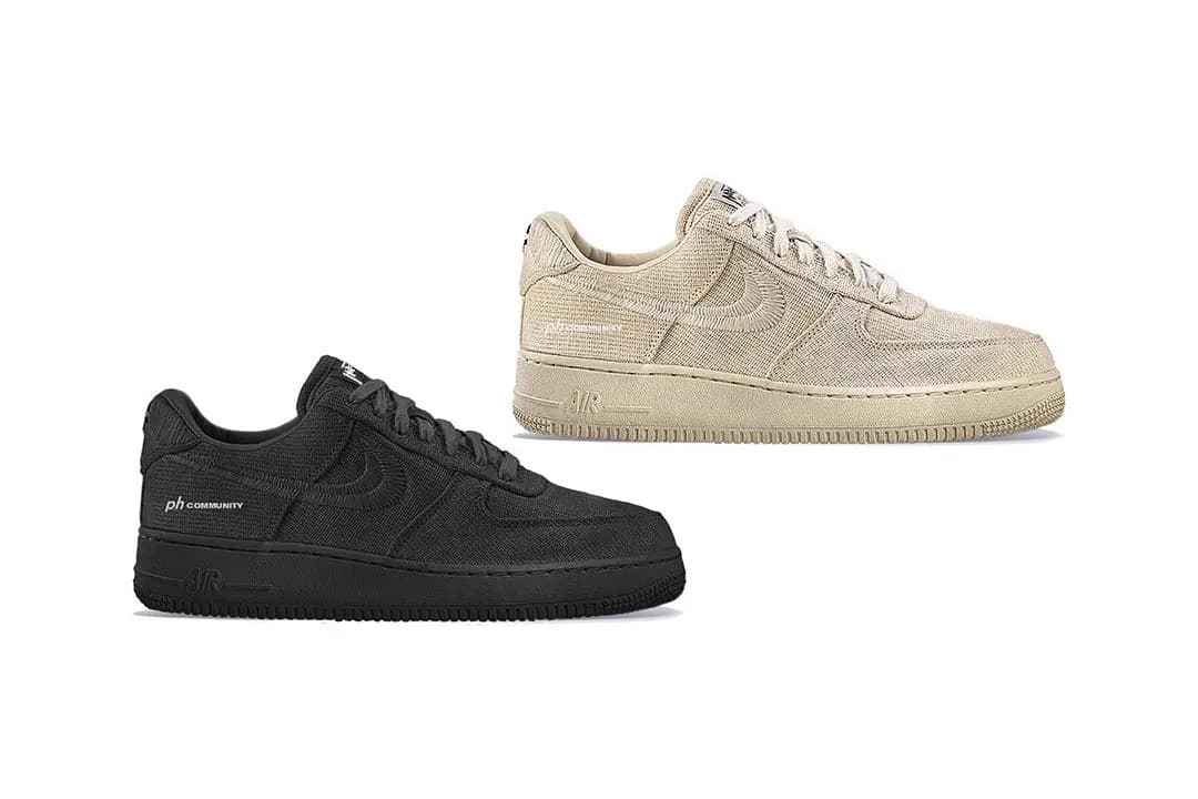 Stüssy & Nike Air Force 1 cuối cùng cũng có lịch phát hành cụ thể Stüssy & Nike Air Force 1 cuối cùng cũng có lịch phát hành cụ thể