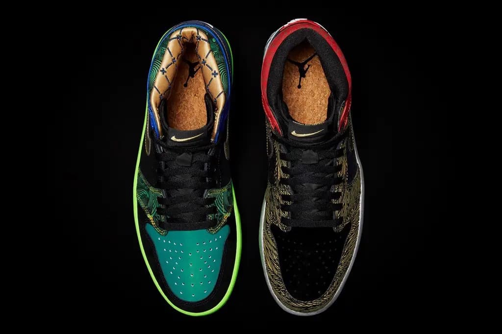Air Jordan 1 High "What The" tôn vinh 14 nhà thiết kế từ chương trình Nike's Doernbecher Freestyle Air Jordan 1 High "What The" tôn vinh 14 nhà thiết kế từ chương trình Nike's Doernbecher Freestyle