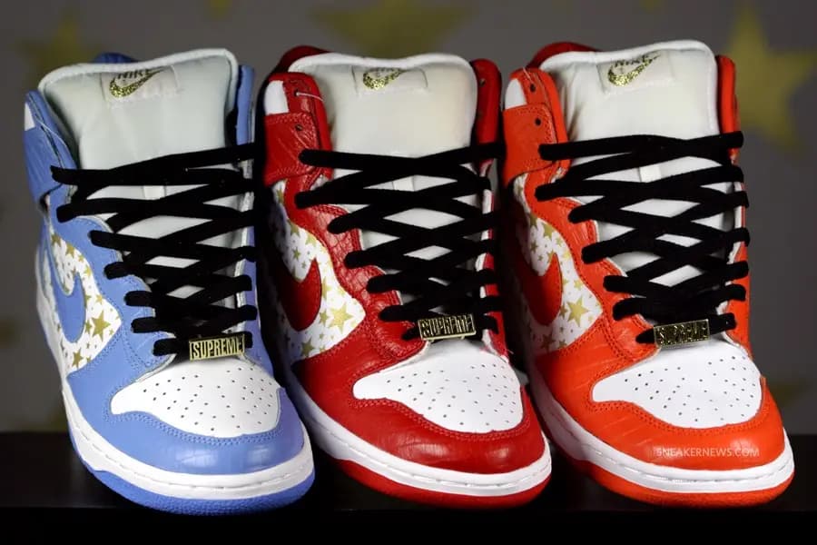 Nike Dunk High 1985 “Acid Wash” xuất hiện với tông màu cam và xanh Nike Dunk High 1985 “Acid Wash” xuất hiện với tông màu cam và xanh