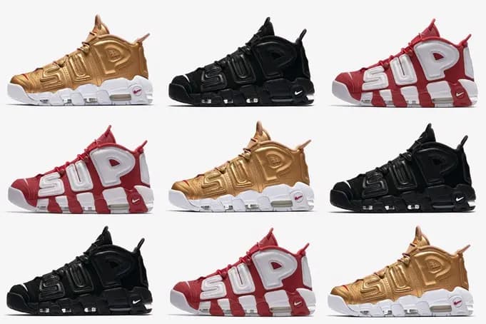 Hình ảnh chính thức của phiên bản Nike Air More Uptempo ‘96 “Trading Cards” Hình ảnh chính thức của phiên bản Nike Air More Uptempo ‘96 “Trading Cards”