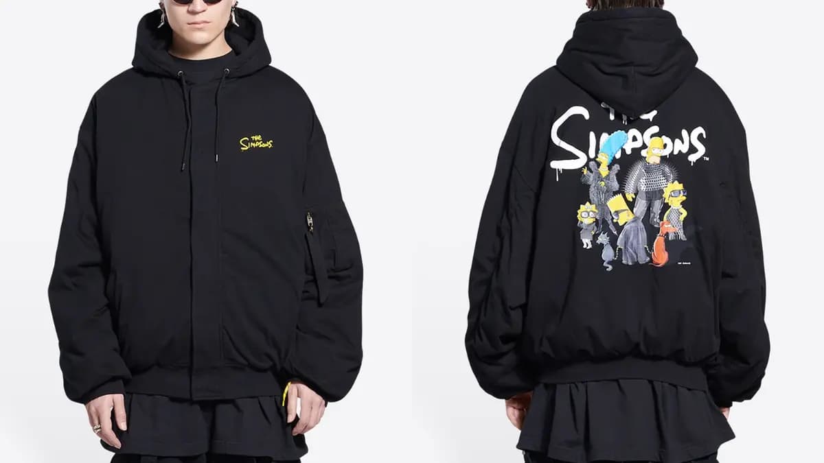 Hình ảnh chính thức về bộ sưu tập Balenciaga "The Simpsons" Hình ảnh chính thức về bộ sưu tập Balenciaga "The Simpsons"