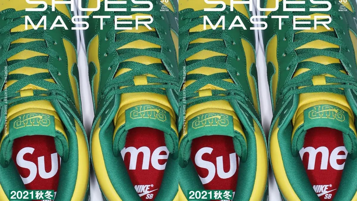 Ghé thăm đất nước Brazil cùng Supreme x Nike SB Dunk High Ghé thăm đất nước Brazil cùng Supreme x Nike SB Dunk High
