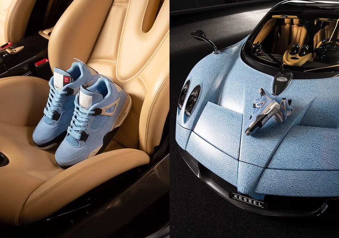 Review giày: Air Jordan 4 UNC với sắc xanh tươi mới ấn tượng Review giày: Air Jordan 4 UNC với sắc xanh tươi mới ấn tượng