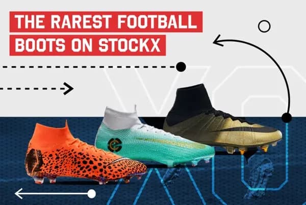 Top 5 mẫu giày bóng đá hiếm nhất trên StockX - 3 trong số đó mang tên Cristiano Ronaldo Top 5 mẫu giày bóng đá hiếm nhất trên StockX - 3 trong số đó mang tên Cristiano Ronaldo