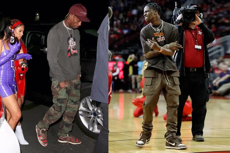 Cùng mua sắm theo phối màu yêu thích của Rapper Travis Scott Cùng mua sắm theo phối màu yêu thích của Rapper Travis Scott