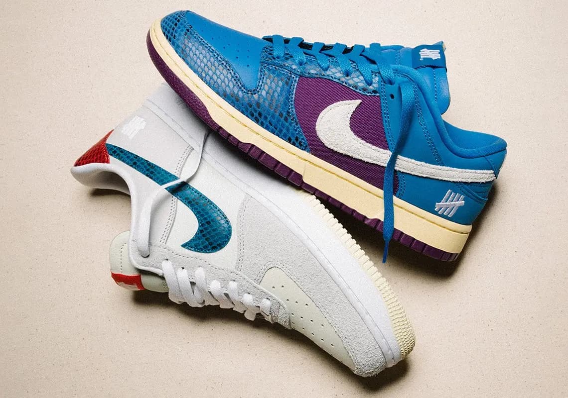 Nike Air Force 1 x Undefeated - tông màu xám lên ngôi cho một thiết kế tối giản Nike Air Force 1 x Undefeated - tông màu xám lên ngôi cho một thiết kế tối giản