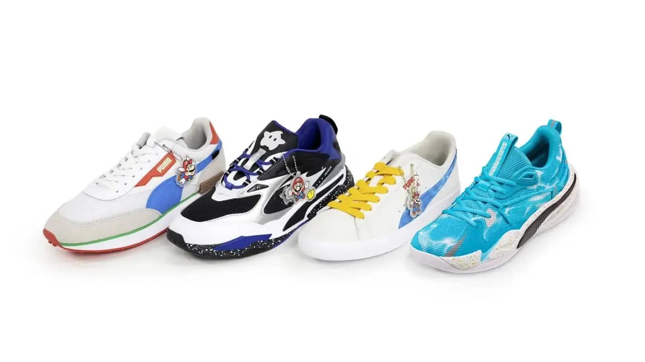 Nintendo Super Mario Bros x Puma trở lại tuổi thơ cùng Mario Nintendo Super Mario Bros x Puma trở lại tuổi thơ cùng Mario