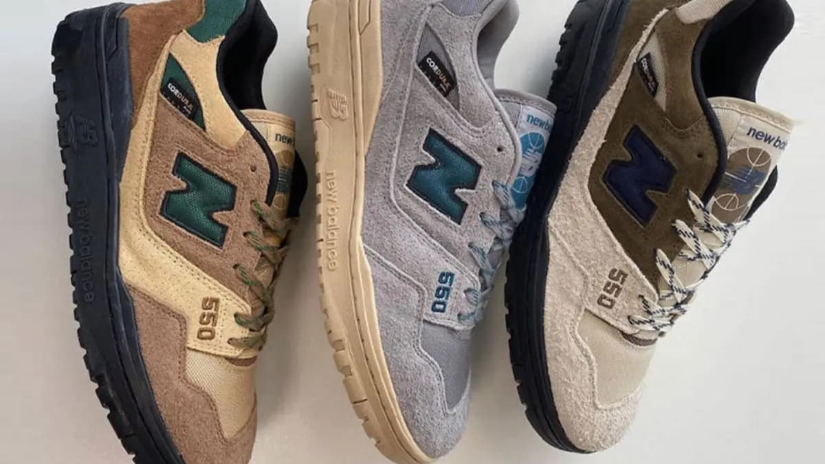 Hình ảnh mới nhất về bộ sưu tập Size? x New Balance 550 "CoduraPack" Hình ảnh mới nhất về bộ sưu tập Size? x New Balance 550 "CoduraPack"