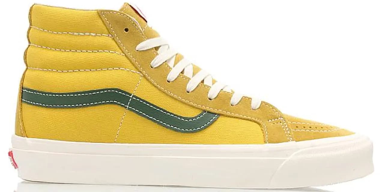 Giày Vans OG Sk8-Hi LX 'Green Sulphur' VN0A4BVBXEM Giày Vans OG Sk8-Hi LX 'Green Sulphur' VN0A4BVBXEM