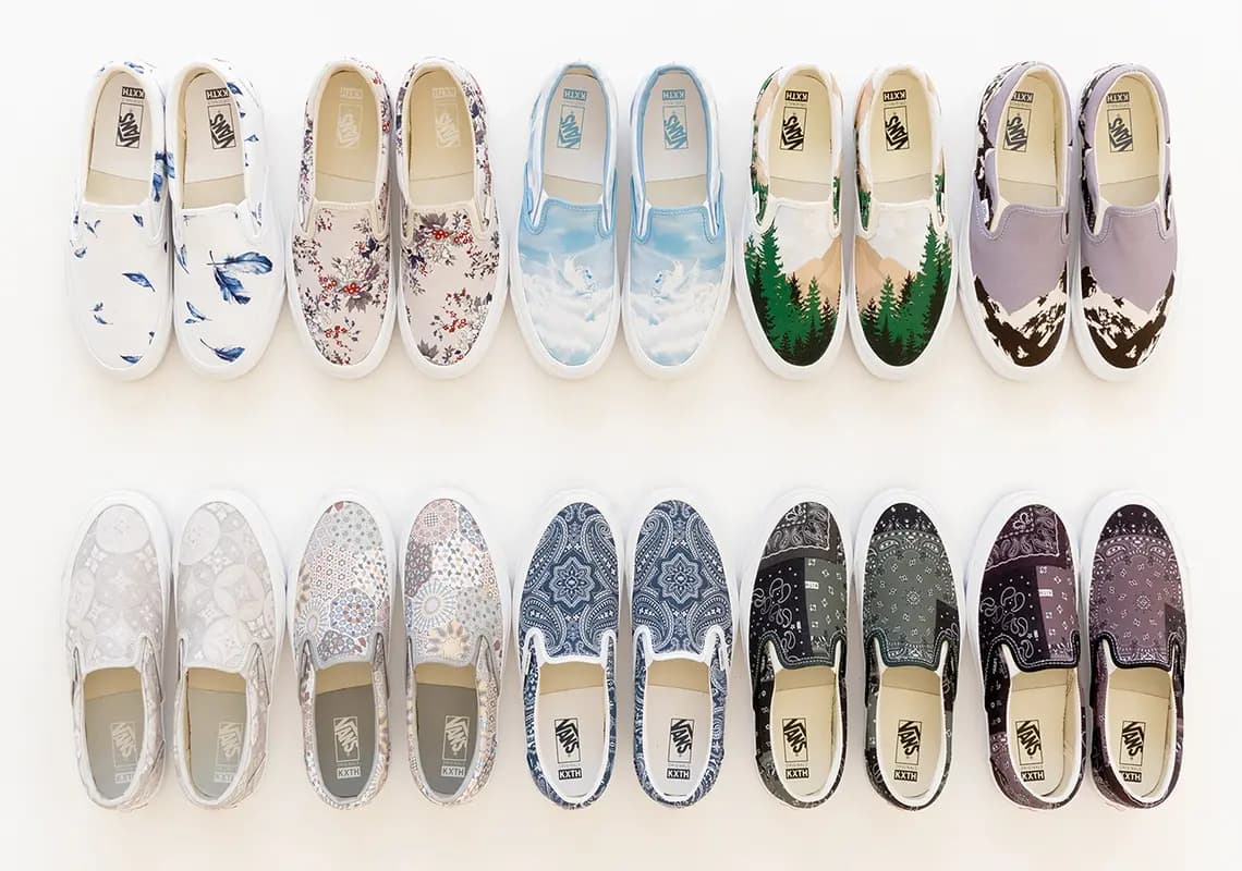 Hình ảnh mới nhất của bản collab KITH x Vans Slip-On Hình ảnh mới nhất của bản collab KITH x Vans Slip-On