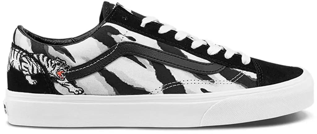 Giày Vans Tiger Style 36 Low-Top 'Black White' VN0A3DZ3WHT Giày Vans Tiger Style 36 Low-Top 'Black White' VN0A3DZ3WHT