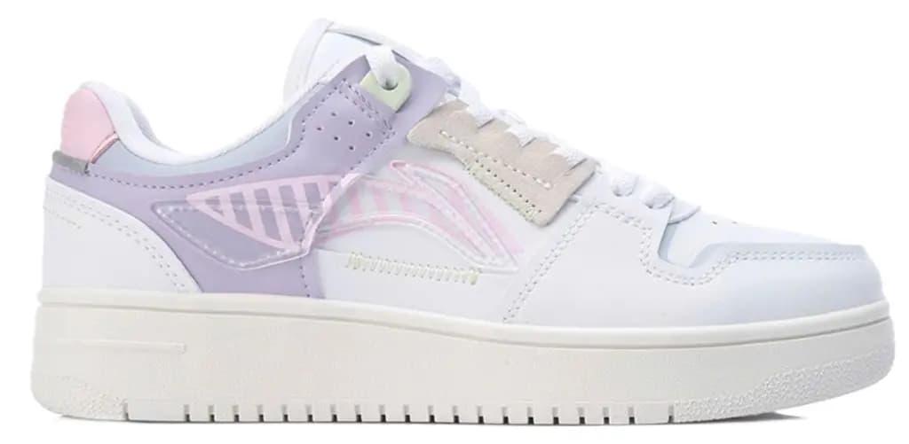 Giày Li Ning Women's Low-Top New White AGCP362-12 Giày Li Ning Women's Low-Top New White AGCP362-12