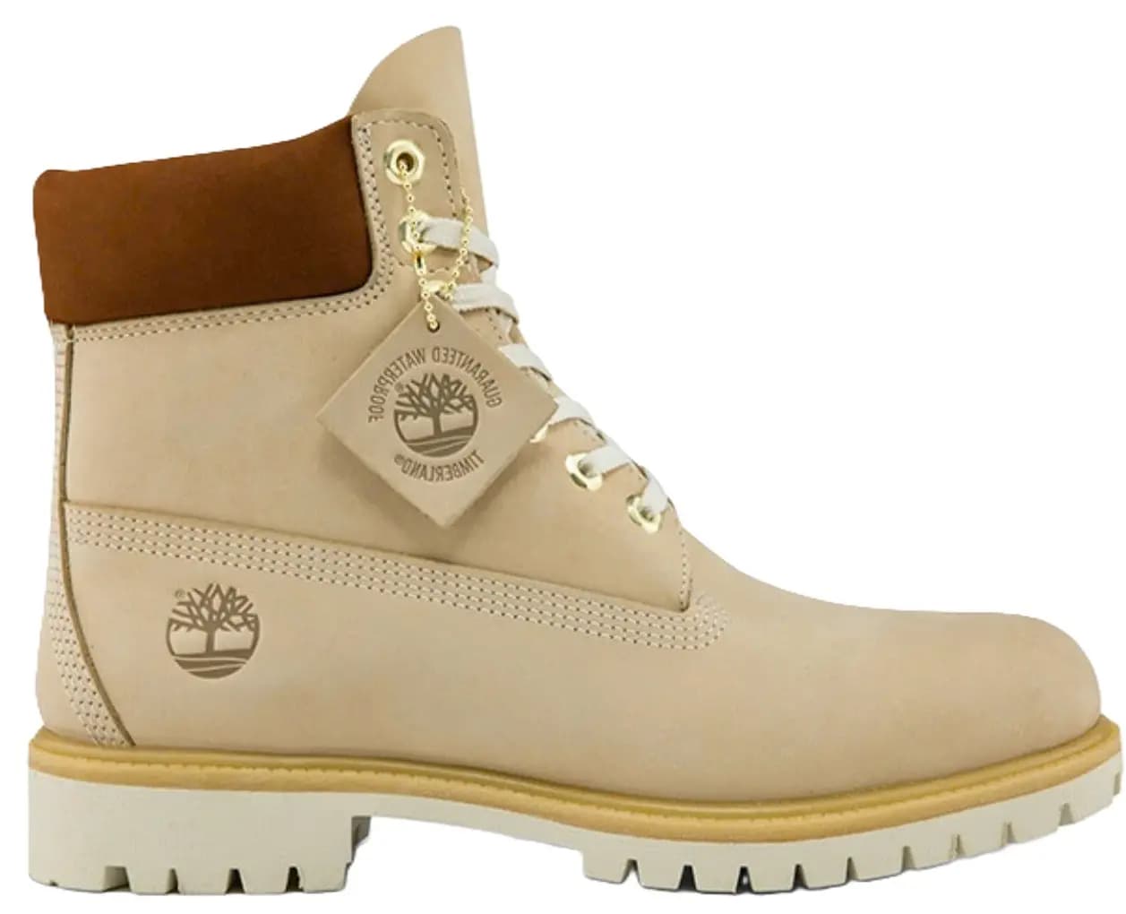 Giày Timberland Men's 6-Inch Waterproof Light Beige Nubuck A2JBX Giày Timberland Men's 6-Inch Waterproof Light Beige Nubuck A2JBX