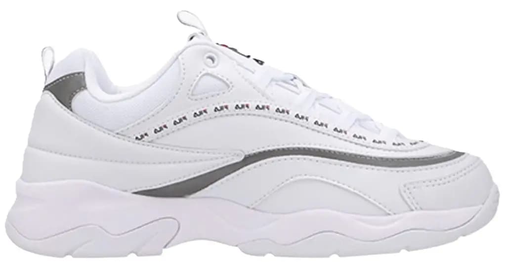 Giày Fila Ray Tapey Tape White Grey FS1SIB1171X-WWT Giày Fila Ray Tapey Tape White Grey FS1SIB1171X-WWT