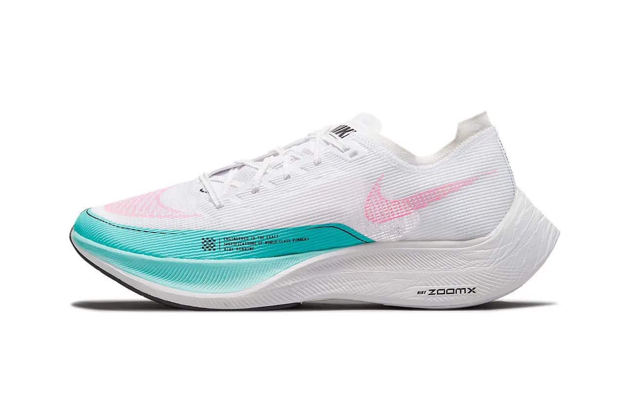 Nike ra mắt Bảng màu Trắng và Xanh ngọc năng động cho ZoomX VaporFly NEXT Nike ra mắt Bảng màu Trắng và Xanh ngọc năng động cho ZoomX VaporFly NEXT