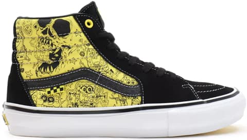 Giày Vans Skate Sk8-Hi x SpongeBob 'Black Yellow' VN0A5FCCZAU1 Giày Vans Skate Sk8-Hi x SpongeBob 'Black Yellow' VN0A5FCCZAU1