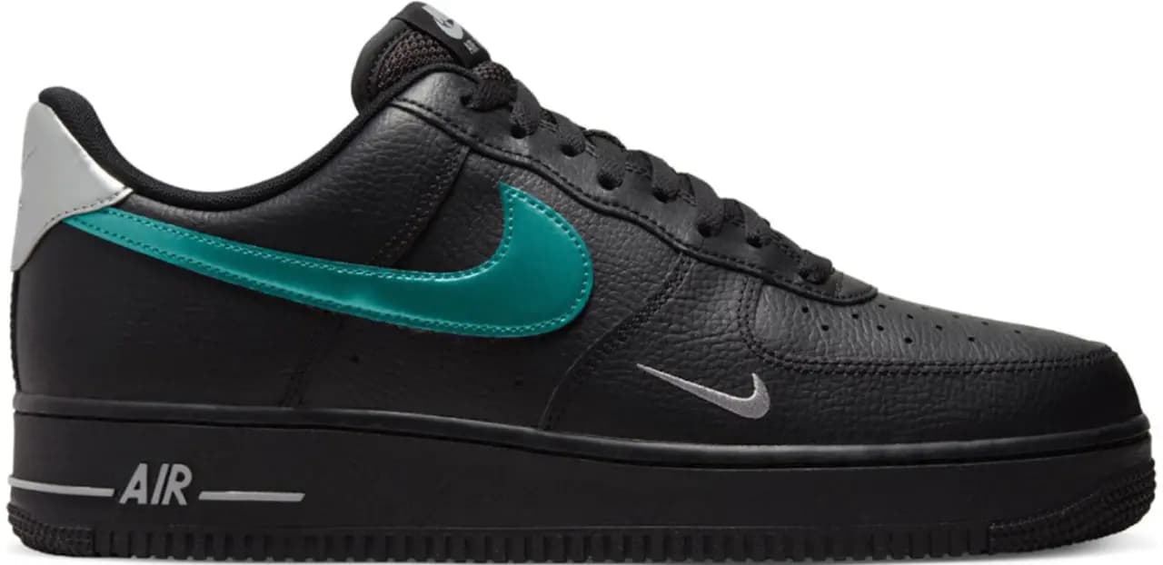 Giày Nike Air Force 1 '07 Low 'Black Blue Lightning' FD0654-001 Giày Nike Air Force 1 '07 Low 'Black Blue Lightning' FD0654-001