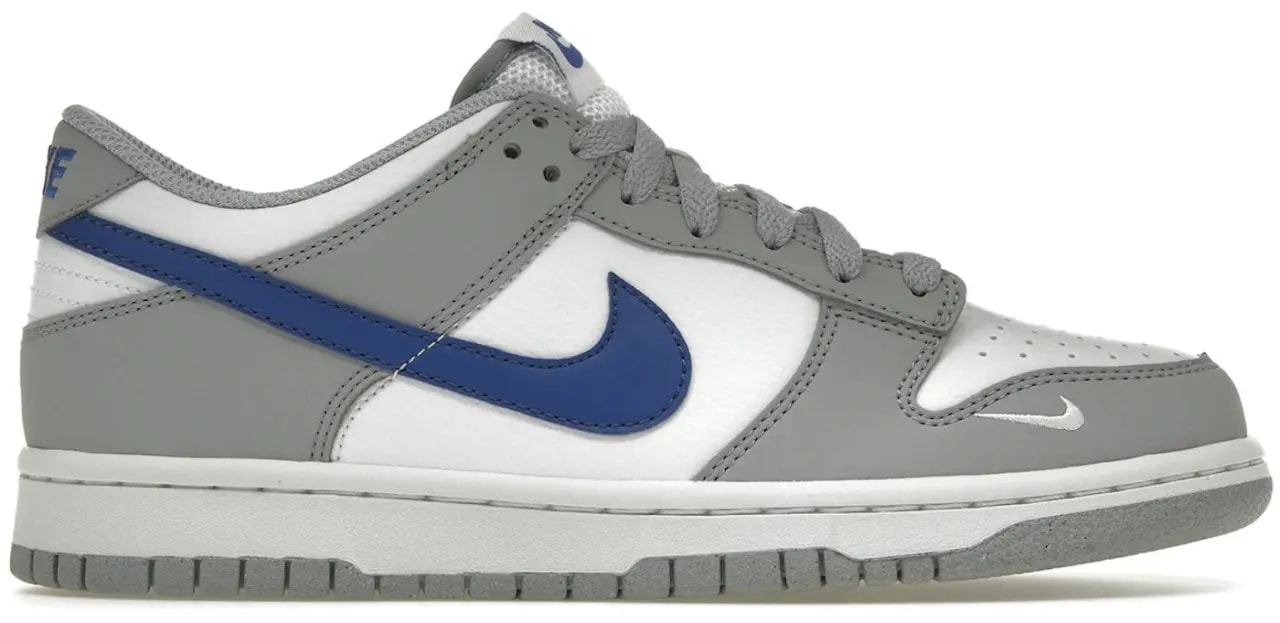Giày Nike Dunk Low GS 'Grey White Royal' FN3878-001 — kich-thuoc: 37.5 Giày Nike Dunk Low GS 'Grey White Royal' FN3878-001 — kich-thuoc: 37.5
