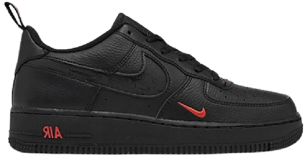 Giày Nike Air Force 1 Casual 'Black Red' FB8036-001 Giày Nike Air Force 1 Casual 'Black Red' FB8036-001