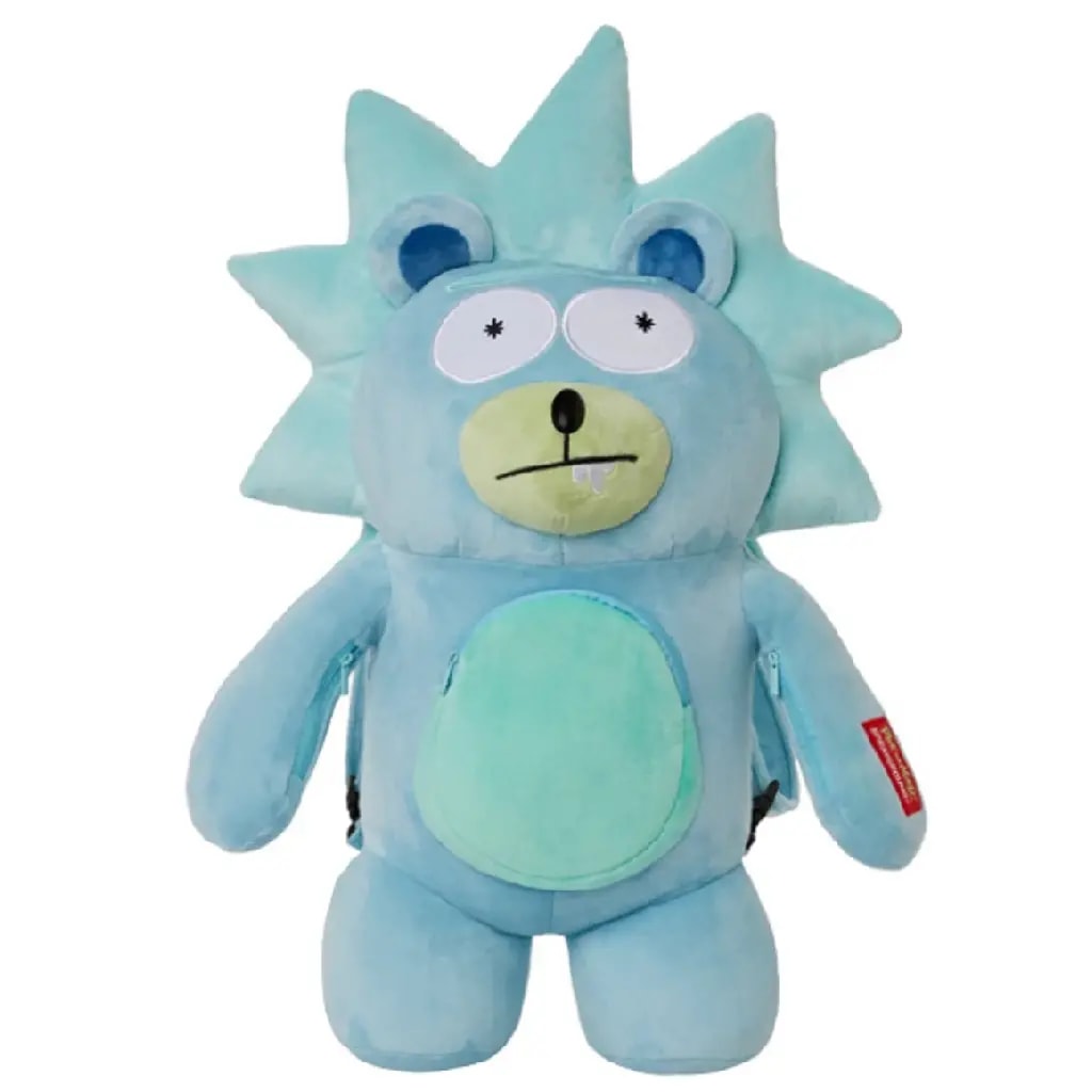 Balo Sprayground Rick And Morty Plush Doll Bag 'Blue' W0837004 Balo Sprayground Rick And Morty Plush Doll Bag 'Blue' W0837004