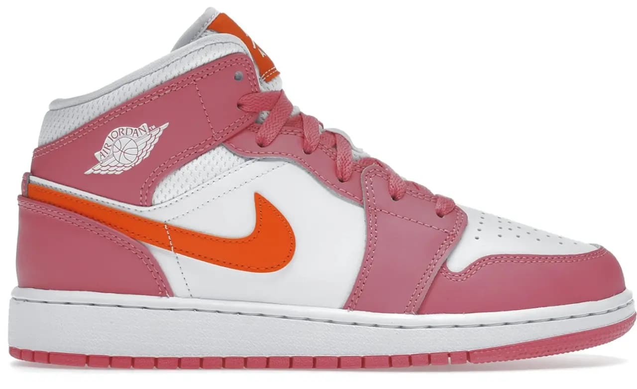 Giày Nike Air Jordan 1 Mid 'Pinksicle Safety Orange' DX3240-681 Giày Nike Air Jordan 1 Mid 'Pinksicle Safety Orange' DX3240-681