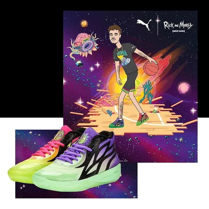 Giải mã sức hút của mẫu giày Puma MB.02 Rick And Morty Giải mã sức hút của mẫu giày Puma MB.02 Rick And Morty
