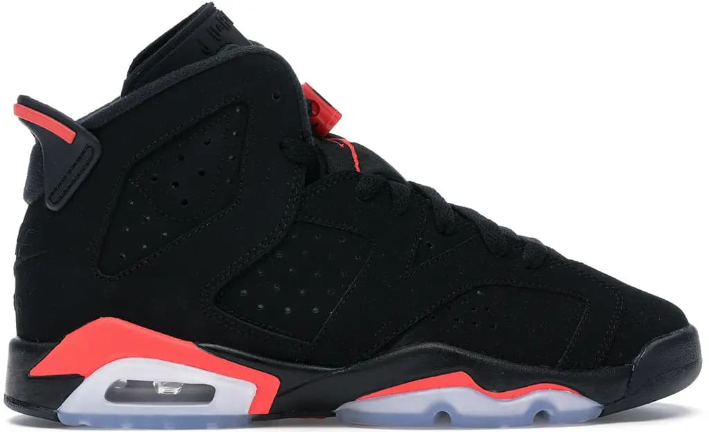 Giày Nike Air Jordan 6 Retro 'Black Infrared' 384665-060 Giày Nike Air Jordan 6 Retro 'Black Infrared' 384665-060