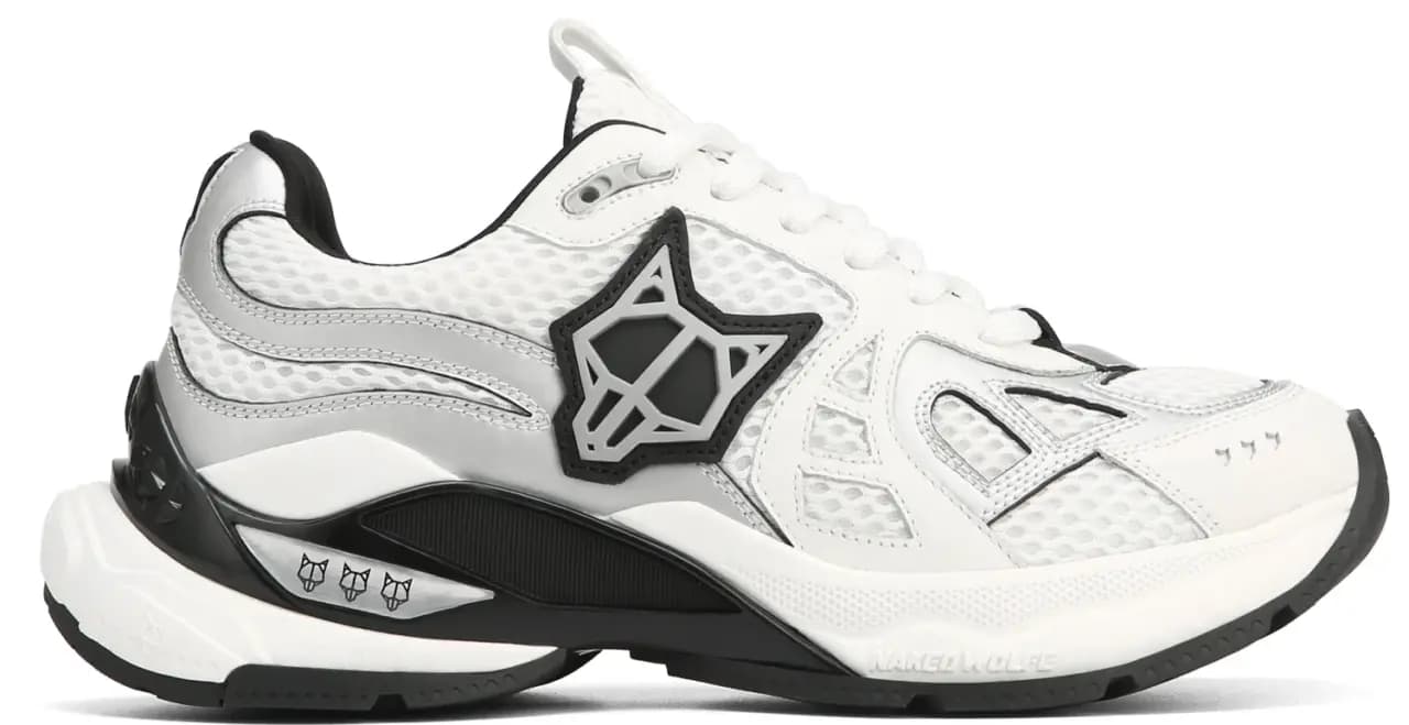 Giày Naked Wolfe Smash 'White Silver Mesh' Giày Naked Wolfe Smash 'White Silver Mesh'