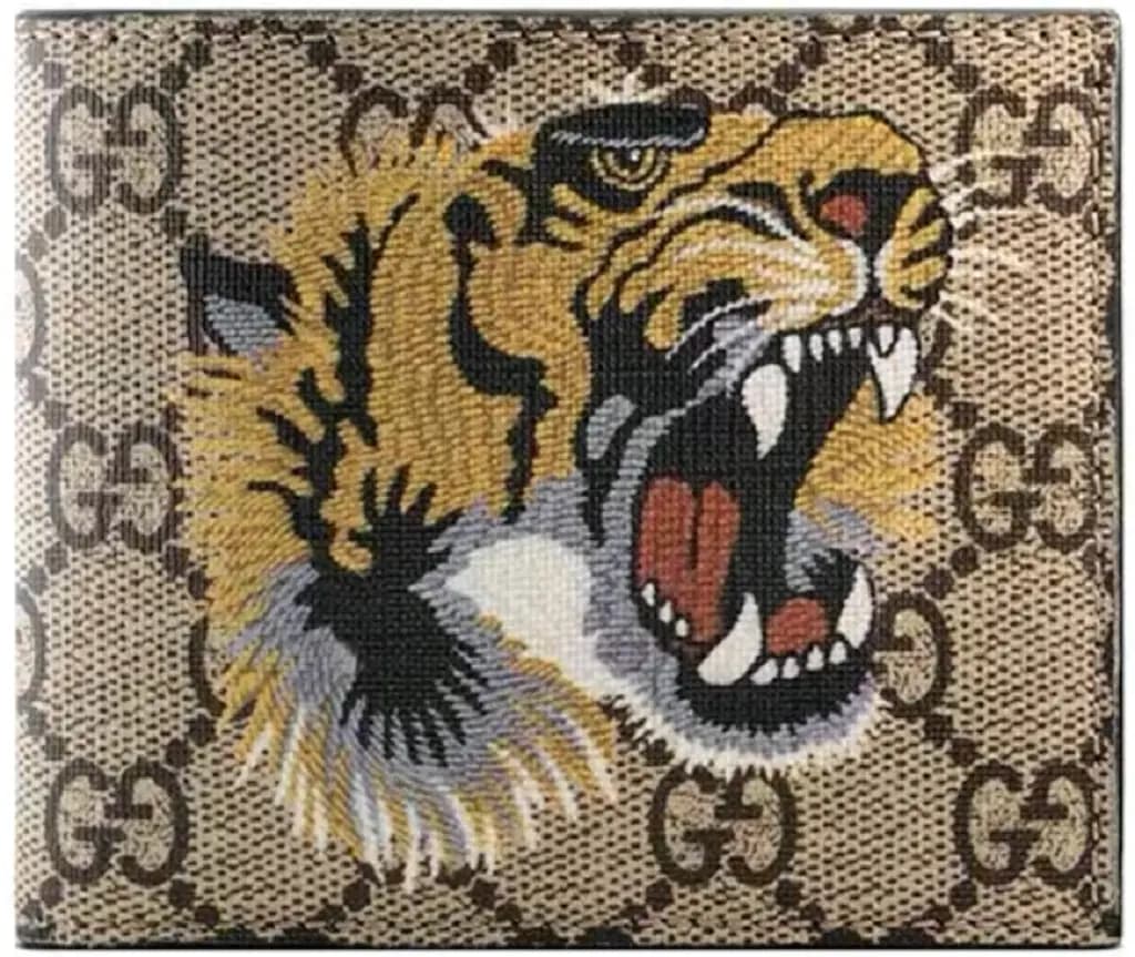 Ví Gucci Tiger GG Supreme Wallet 'Beige' 451268-K5Z1N-8666 Ví Gucci Tiger GG Supreme Wallet 'Beige' 451268-K5Z1N-8666