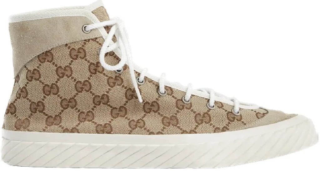 Giày Gucci High Top GG 'Beige Ebony' 738995-FABQA-9796 — kich-thuoc: 41 Giày Gucci High Top GG 'Beige Ebony' 738995-FABQA-9796 — kich-thuoc: 41