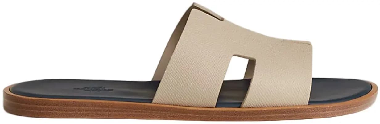Dép Hermes Izmir Sandal 'Blanc Gomme' H221824ZHGC400 Dép Hermes Izmir Sandal 'Blanc Gomme' H221824ZHGC400