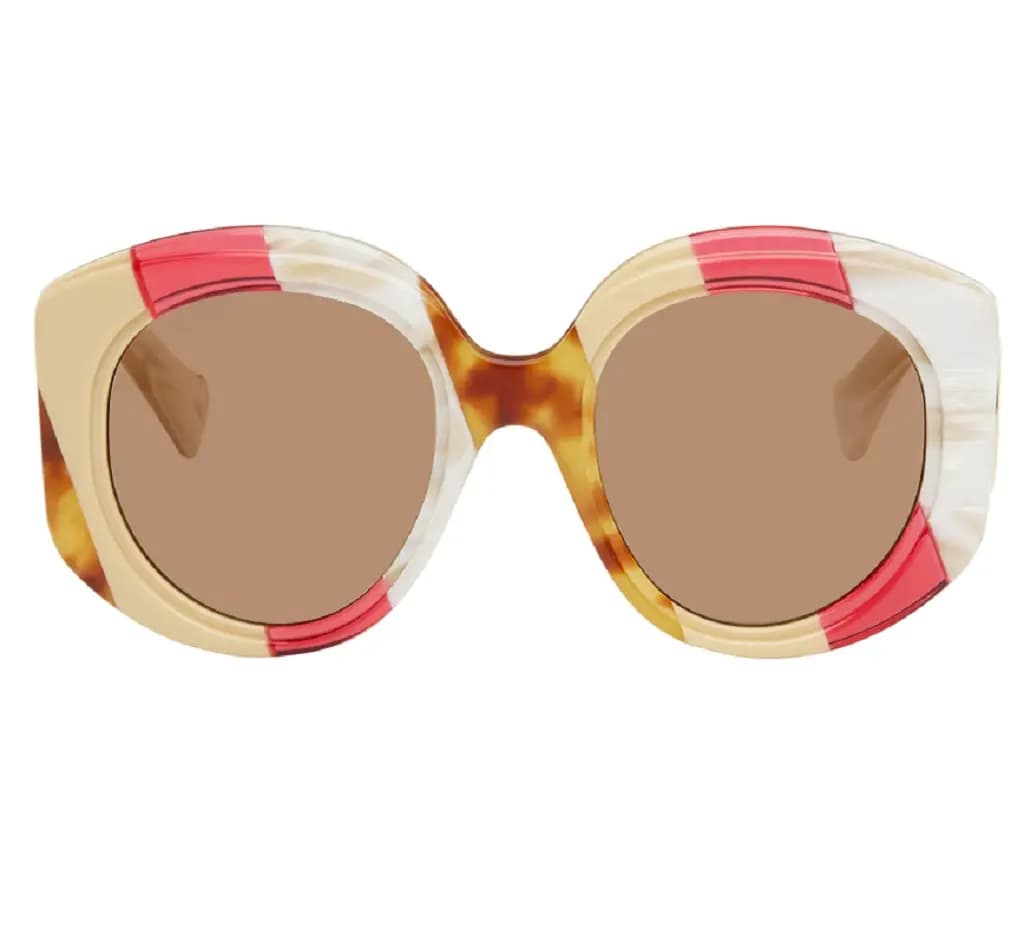 Kính Gucci Oversized Round 'Beige Red' GG1308S-003 Kính Gucci Oversized Round 'Beige Red' GG1308S-003
