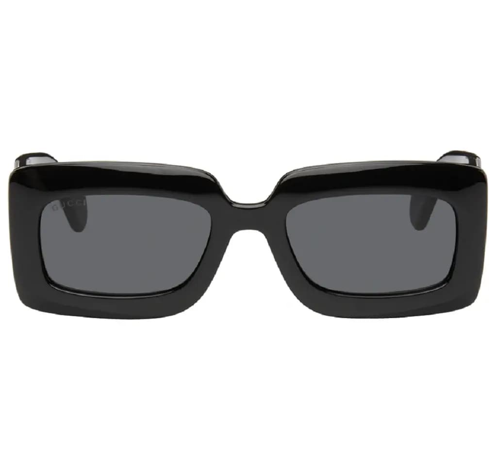Kính Gucci Rectangular Sunglasses 'Black' GG0811S-001-53 Kính Gucci Rectangular Sunglasses 'Black' GG0811S-001-53