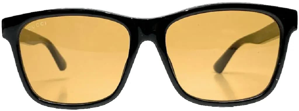 Kính Gucci Yellow Square Sunglasses 'Black' GG0746SA-002-57 Kính Gucci Yellow Square Sunglasses 'Black' GG0746SA-002-57