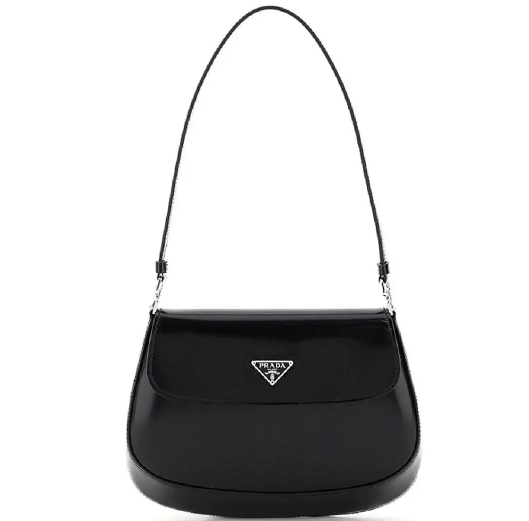 Túi Prada Cleo Brushed 'Black' 1BD311-ZO6-F0002-V-OOO Túi Prada Cleo Brushed 'Black' 1BD311-ZO6-F0002-V-OOO