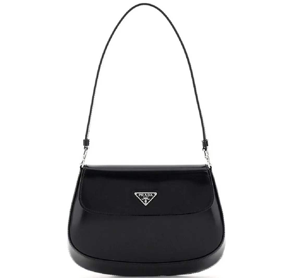 Túi Prada Cleo Brushed 'Black' 1BD311-ZO6-F0002-V-OOO Túi Prada Cleo Brushed 'Black' 1BD311-ZO6-F0002-V-OOO