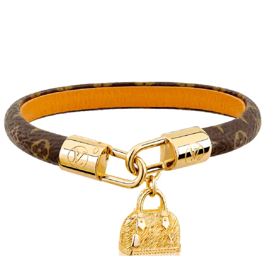 Vòng Tay Louis Vuitton Alma Charm 'Brown' M6220E Vòng Tay Louis Vuitton Alma Charm 'Brown' M6220E