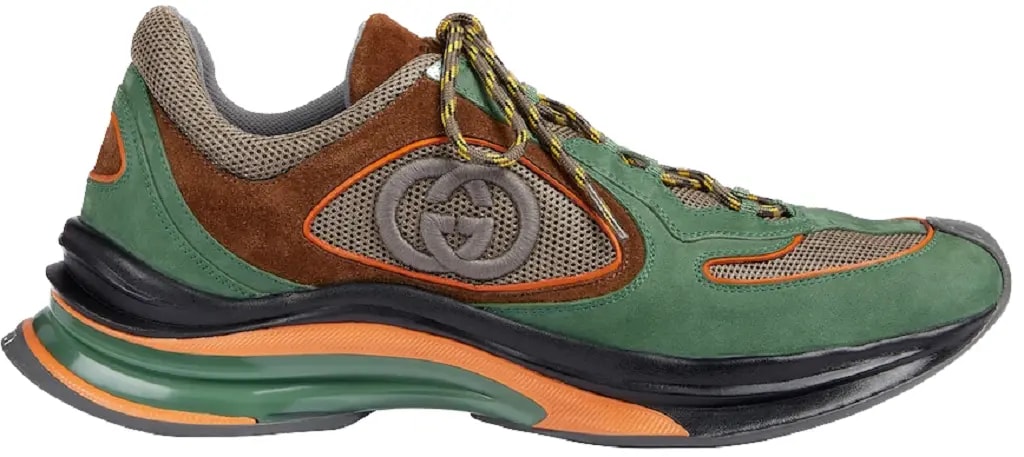 Giày Gucci Run Trainer 'Green Suede' 749785-AAB62-3142 — kich-thuoc: 41 Giày Gucci Run Trainer 'Green Suede' 749785-AAB62-3142 — kich-thuoc: 41