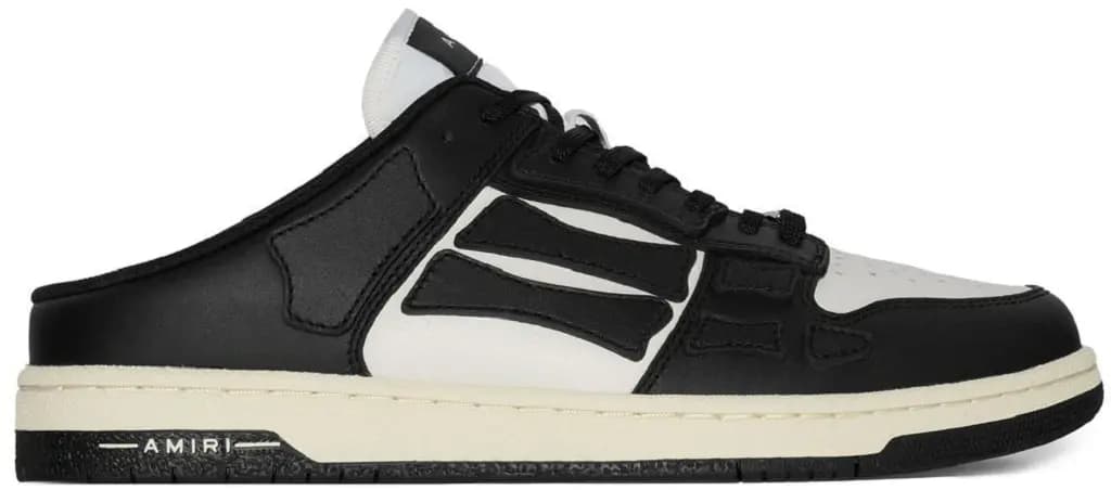 Giày Amiri Skel Slip On 'Black' PS23MFM001-004 Giày Amiri Skel Slip On 'Black' PS23MFM001-004