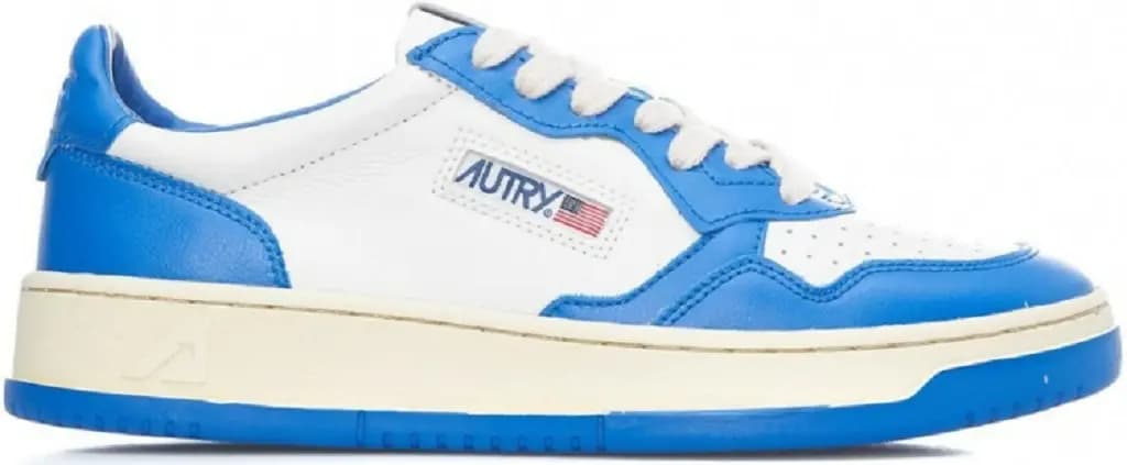 Giày Autry Medalist Low 'Azure White' AULW-WB15 Giày Autry Medalist Low 'Azure White' AULW-WB15