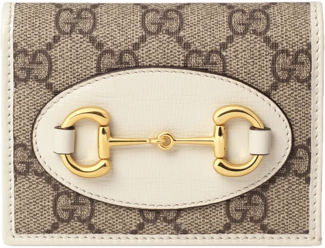 Ví Gucci Horsebit 1955 Card Case 'White' 621887-92TCG-9761 Ví Gucci Horsebit 1955 Card Case 'White' 621887-92TCG-9761