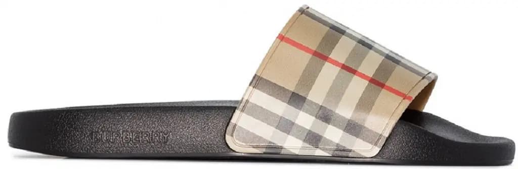 Dép Burberry Vintage Check 'Beige' 80242321 Dép Burberry Vintage Check 'Beige' 80242321