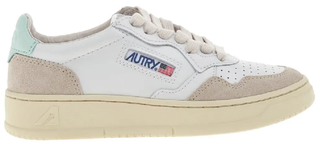Giày Autry Medalist Low 'White Light Blue' AULW-LS47 Giày Autry Medalist Low 'White Light Blue' AULW-LS47