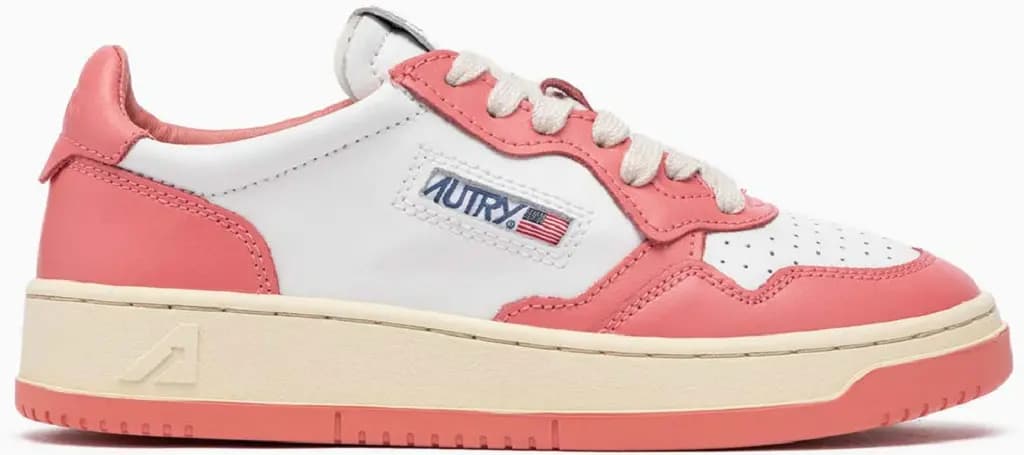 Giày Autry Medalist Low Leather 'White Lobster' AULW-WB22 Giày Autry Medalist Low Leather 'White Lobster' AULW-WB22