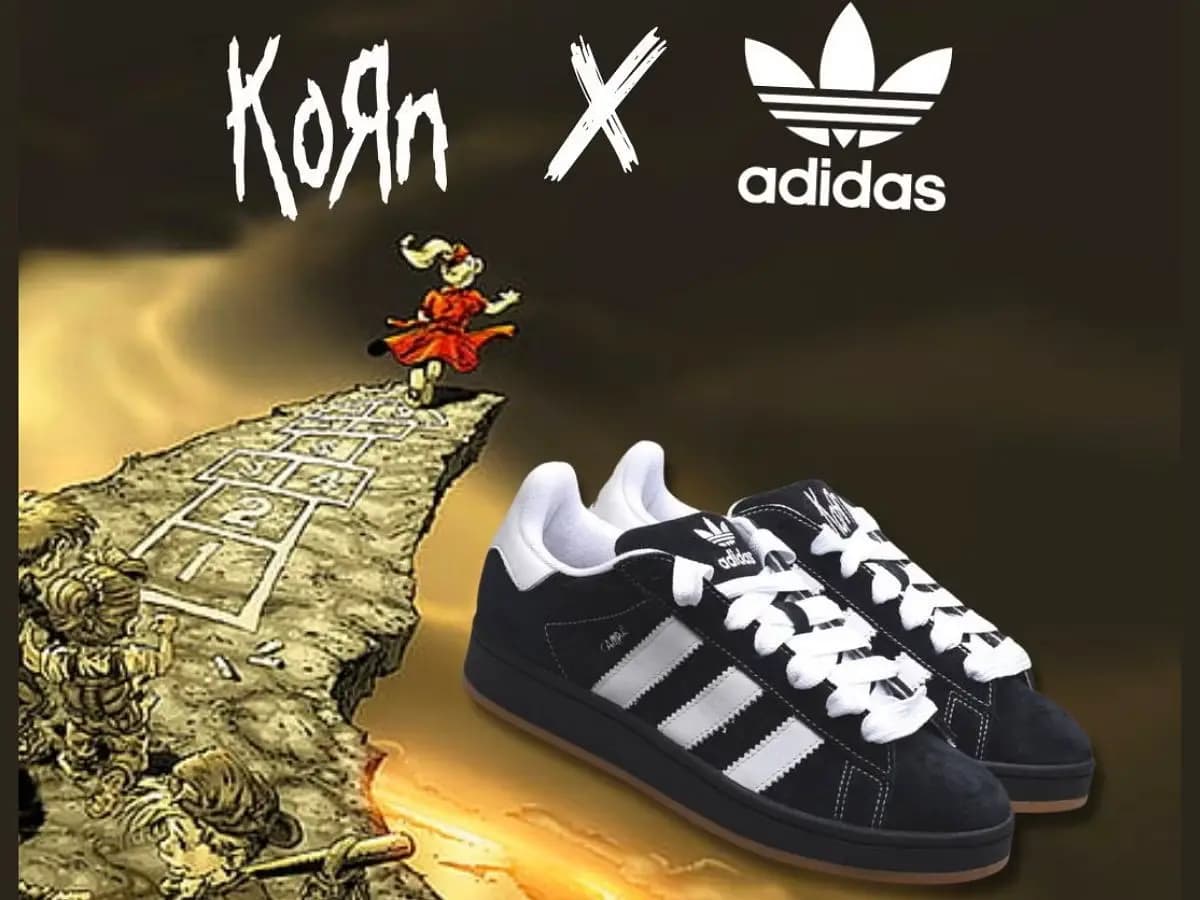 Adidas x Korn: Bản collab đầy sáng tạo sẽ ra mắt vào tháng 10 Adidas x Korn: Bản collab đầy sáng tạo sẽ ra mắt vào tháng 10
