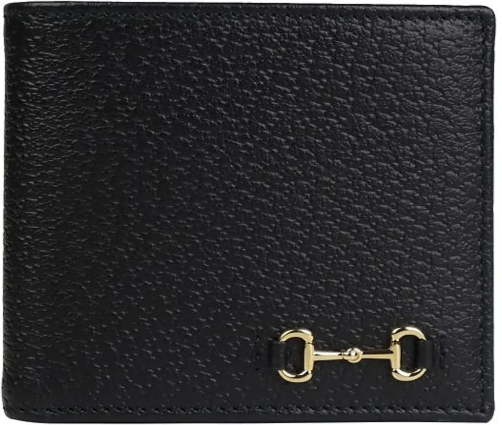 Ví Gucci Horsebit Bi-Fold 'Black' 700462-DJ20G-1000 Ví Gucci Horsebit Bi-Fold 'Black' 700462-DJ20G-1000
