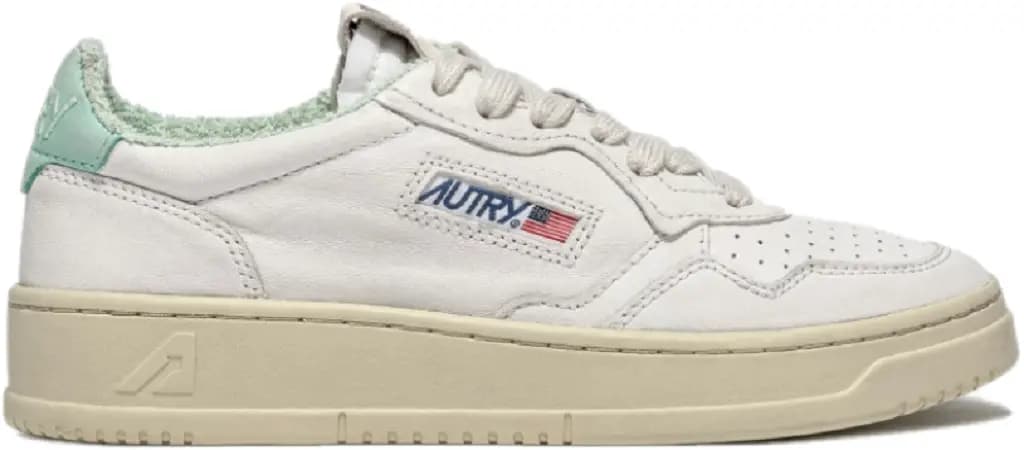 Giày Autry Medalist Low 'White Light Blue' AULW-SP06 Giày Autry Medalist Low 'White Light Blue' AULW-SP06