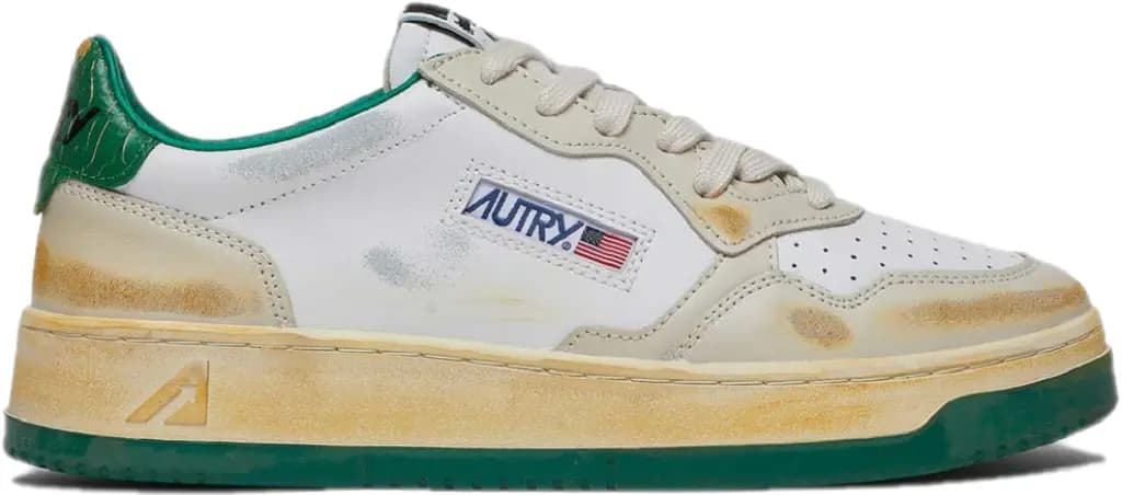 Giày Autry Medalist Low Pony Skin Leather 'White' AULW-PP01 Giày Autry Medalist Low Pony Skin Leather 'White' AULW-PP01