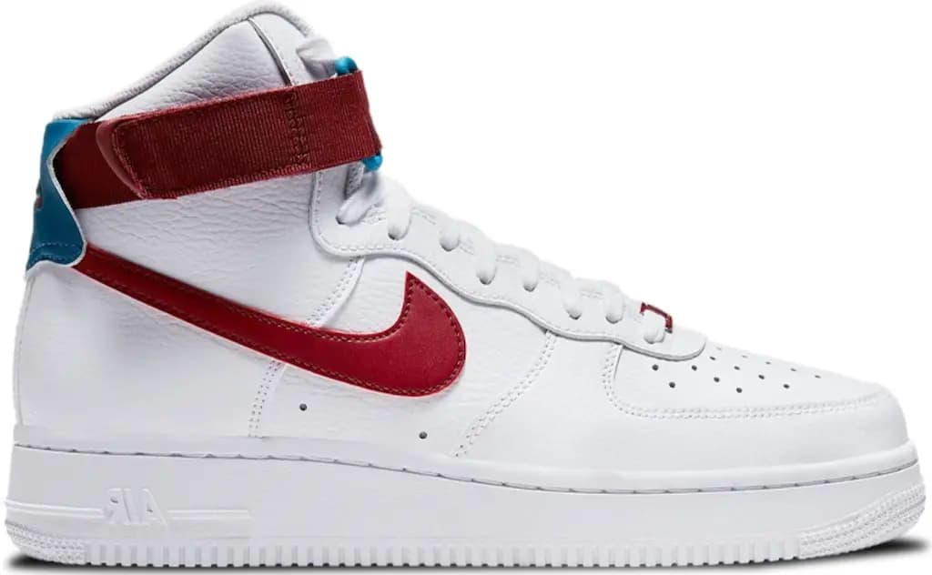 Giày Nike Air Force 1 High 'White Team Red' 334031-119 Giày Nike Air Force 1 High 'White Team Red' 334031-119