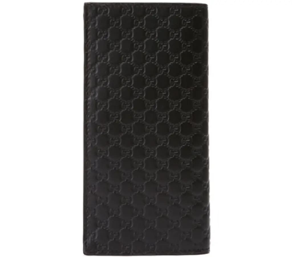 Ví Gucci Micro GG Ssima 'Black' 449245-BMJ1N-1000 Ví Gucci Micro GG Ssima 'Black' 449245-BMJ1N-1000